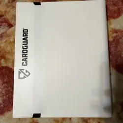 CardGuard Trading Card Binder Portfolio 9 Pocket Side-Loading Album White 360 - Image 2