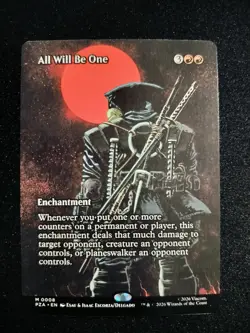 MTG All Will Be One Borderless 0008 TMNT PZA NM - Image 1