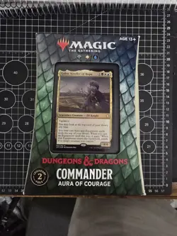 Magic: The Gathering Commander Aura of Courage - Image 1