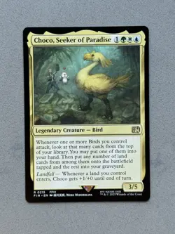 Choco, Seeker of Paradise #215 (Regular) MTG Final Fantasy FIN FFIX FF9 - NM - Image 1