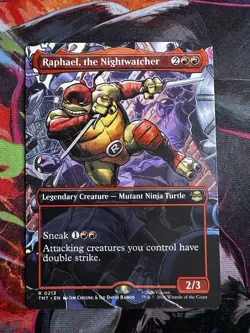 Raphael, the Nightwatcher Teenage Mutant Ninja Turtles NonFoil Borderless NM/M - Image 1