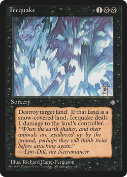 Icequake (MP) Ice Age ICE Magic MTG - Image 1