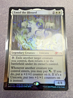 MTG FOIL Emiel the Blessed - 2026 Year of the Horse - APAC Promo - Image 1