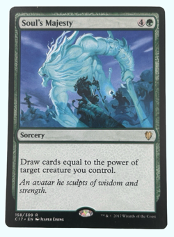Soul's Majesty, Commander 2017, NM Near Mint, Magic the Gathering MTG - Image 1