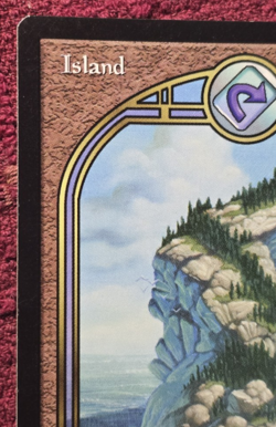 Island Unglued LP Magic Gathering MtG Basic Land U 85/94 Full Art Daren Bader - Image 2