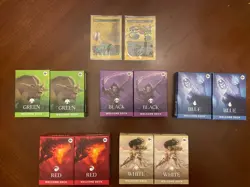 MTG WELCOME DECK DISPLAY OF 10 WIZARDS WITH EXCLUSIVE PROMOS.🔥 - Image 1