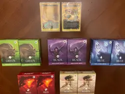 MTG WELCOME DECK DISPLAY OF 10 WIZARDS WITH EXCLUSIVE PROMOS.🔥 - Image 2