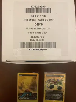 MTG WELCOME DECK DISPLAY OF 10 WIZARDS WITH EXCLUSIVE PROMOS.🔥 - Image 5