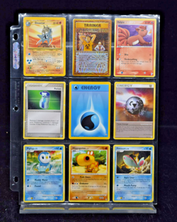 Pokemon Card Lot Vintage Lot of 9 Cards 1999 2002 2006 - Image 1