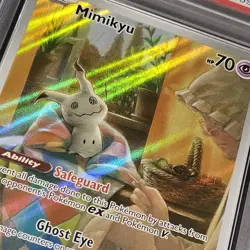 NEW CERT PSA 10 Mimikyu Paldean Fates ETB Black Star Promo SVP EN 075 Pokemon - Image 1