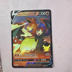 Pokemon Lance's Charizard V SWSH133 Sword & Shield Promo Holo 220 HP Card - Image 1