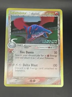 Salamence Delta Species 14/113 Reverse Holo EX Delta Pokemon Card - Image 1