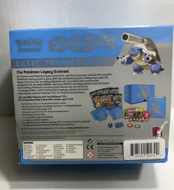 🐢 Pokemon TCG XY EVOLUTIONS Blastoise Elite Trainer Box ETB New Sealed 🐢 - Image 2