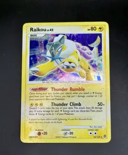 Raikou 16/132 Holo Secret Wonders Pokemon Card LP - Image 1