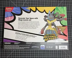 Pokemon TCG Ascended Heroes Premium Poster Collection Mega Lucario ex - Image 2