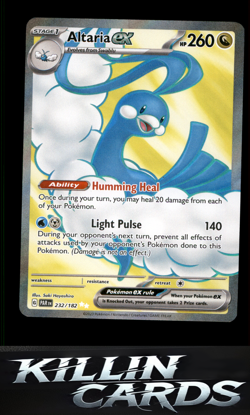 Altaria ex - 232/182 232/182 Pokemon Ultra Rare SV04: Paradox Rift Card NM - Image 1