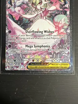Pokemon Mega Gardevoir EX Holo SIR 178/132 ME01 Mega Evolution - Image 3