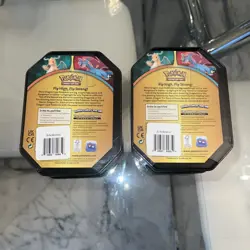 Dragonite . Pokemon 4 Lot SEALED Tin Boxes 820650102851 - Image 3