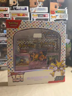 TCG Scarlet & Violet Pokemon 151 Alakazam ex Collection Box Sealed NEW 🔥 - Image 3