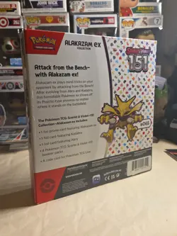 TCG Scarlet & Violet Pokemon 151 Alakazam ex Collection Box Sealed NEW 🔥 - Image 4