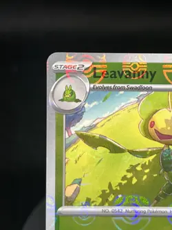 Pokemon TCG Leavanny (Master Ball) 003/086 White Flare Reverse Holo NM - Image 2