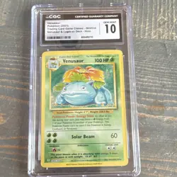 Pokemon TCG Classic 2023 Charizard Blastoise Venusaur CGC Gem Mint 10 Holo - Image 5