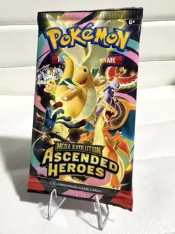 (HEAVY)🔥 Pokemon TCG Ascended Heroes Booster Pack Factory Sealed✅ - Image 1