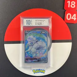 Alolan Vulpix V SR 077/068 S11a Incandescent Arcana - Pokemon Card JapaneGrade10 - Image 1