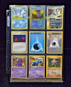 Pokemon Card Lot Vintage Lot of 9 Cards 1999 2002 2006 - Image 1