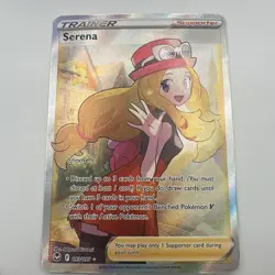 Pokemon TCG Serena (Full Art) Sword & Shield - Silver Tempest 193/195 Holo Ultra - Image 3