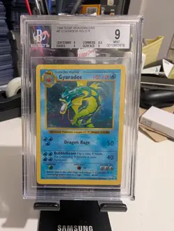 Pokemon Gyarados Holo Rare Shadowless Bgs 9 Base Set 6/102 - Image 1