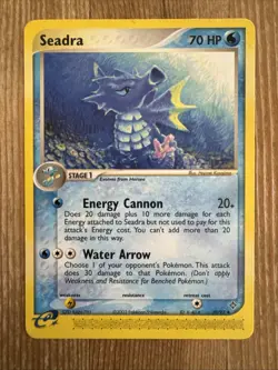 Seadra 39/97 - WOTC ex Dragon - Pokemon TCG - MP - Image 1