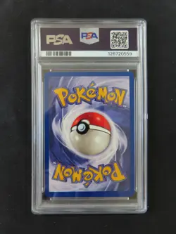 2000 Pokemon Rocket 1ST EDITION #25 Dark Gyarados in a NM/MT PSA 8 - Image 5