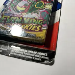 Pokemon TCG Checklane Pin Blister Evolving Skies & Chilling Reign Boosterpacks - Image 2