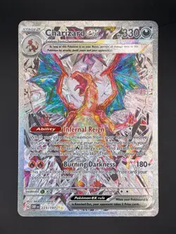 Pokemon TCG Obsidian Flames Charizard ex SIR 223/197 - Image 1