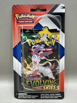 Pokemon TCG Evolving Skies Chilling Reign 2-Pack Pin Blister Jirachi Pin - Image 1