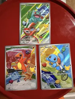 Pokemon First Partner Pack Kanto Starters: Bulbasaur, Charmander, Squirtle - Image 1