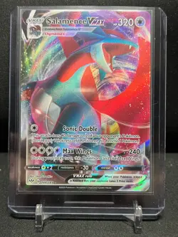 Salamence VMAX 144/189 Ultra Rare Holo Pokemon 2020 Darkness Ablaze NM - Image 1
