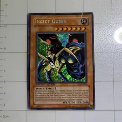 Konami Yu-Gi-Oh! Insect Queen CT1-EN005 Secret Rare Holo 2004 Tin - Image 1