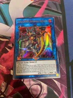 YUGIOH - XTRA HERO INFERNAL DEVICER - ULTRA RARE - DUOV - NM - 1ST ED - Image 1