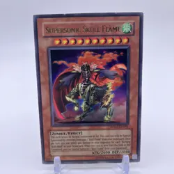 Yugioh - Supersonic Skull Flame - Ultra Rare - WB01-EN001 - LP - Image 1