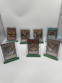 Yu-Gi-Oh! Complete Exodia Set LDK2 1st Edition NM + Contract W/ Exodia & More - Image 1