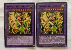 2X Yugioh: Elemental HERO Plasma Vice - LCGX-EN066 - Common - 1st Edition - LP - Image 1
