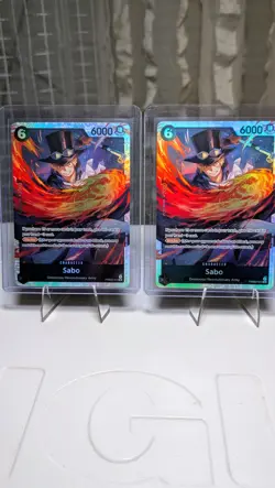 One Piece TCG | Sabo PRB02-014 SR (X4) - One Piece Card the Best Vol. 2 NM - Image 2