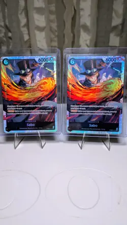 One Piece TCG | Sabo PRB02-014 SR (X4) - One Piece Card the Best Vol. 2 NM - Image 3