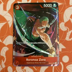 Roronoa Zoro (Gift Collection 2023) ST01-013 One Piece Promotion Cards Foil - Image 1