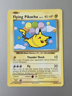 Pokemon TCG Flying Pikachu Card Evolutions 110/108, Regular Secret Rare - Image 1