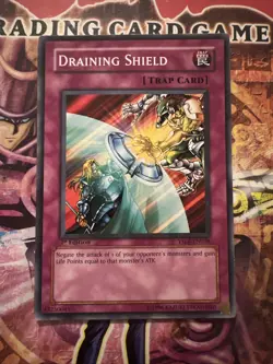 Yugioh Draining Shield - YSDJ-EN038 - 1st Edition Common - Vintage Card (LP) - Image 1