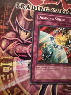 Yugioh Draining Shield - YSDJ-EN038 - 1st Edition Common - Vintage Card (LP) - Image 2