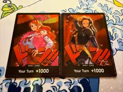 DON!! Card (Nami & Nico Robin) One Piece EB03 Heroines Edition - Image 1